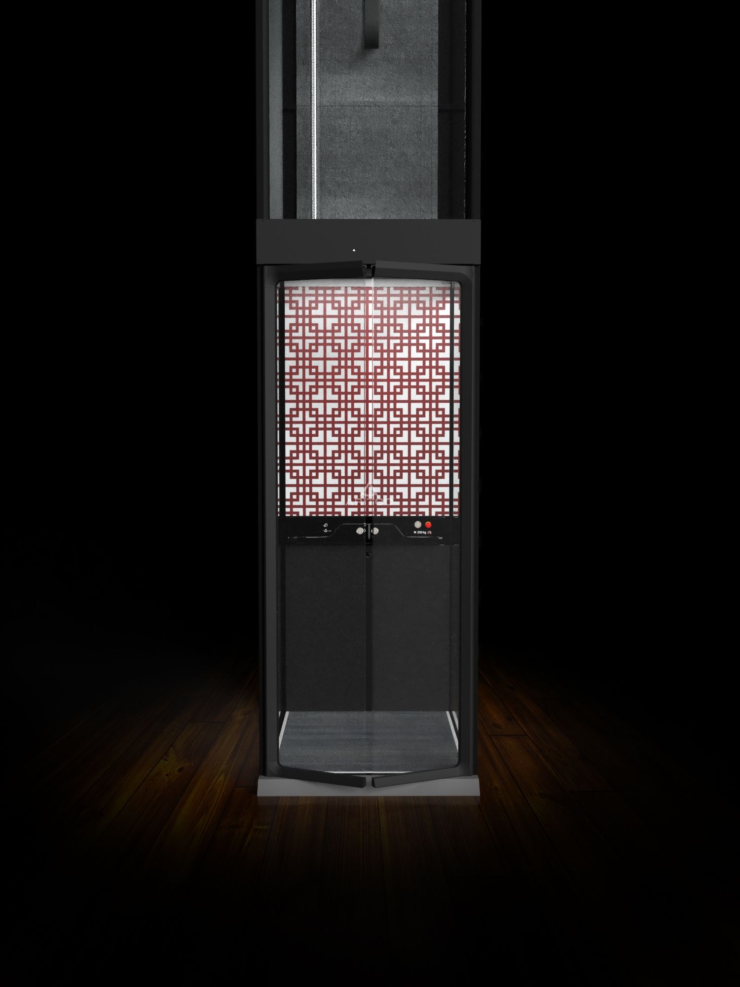 Aritco HomeLift Compact DesignWall Geometric Blue