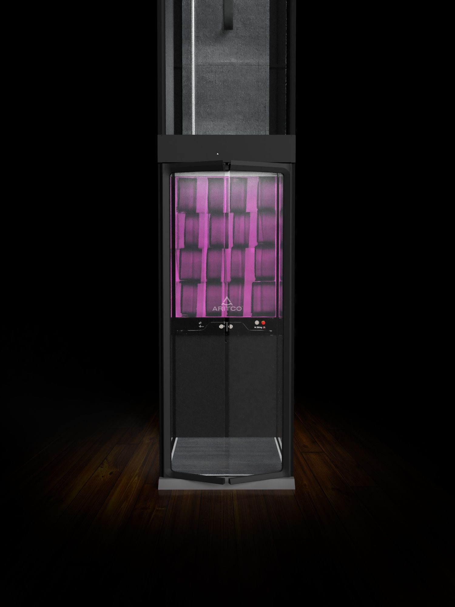 Aritco HomeLift Compact DesignWall Geometric Blue