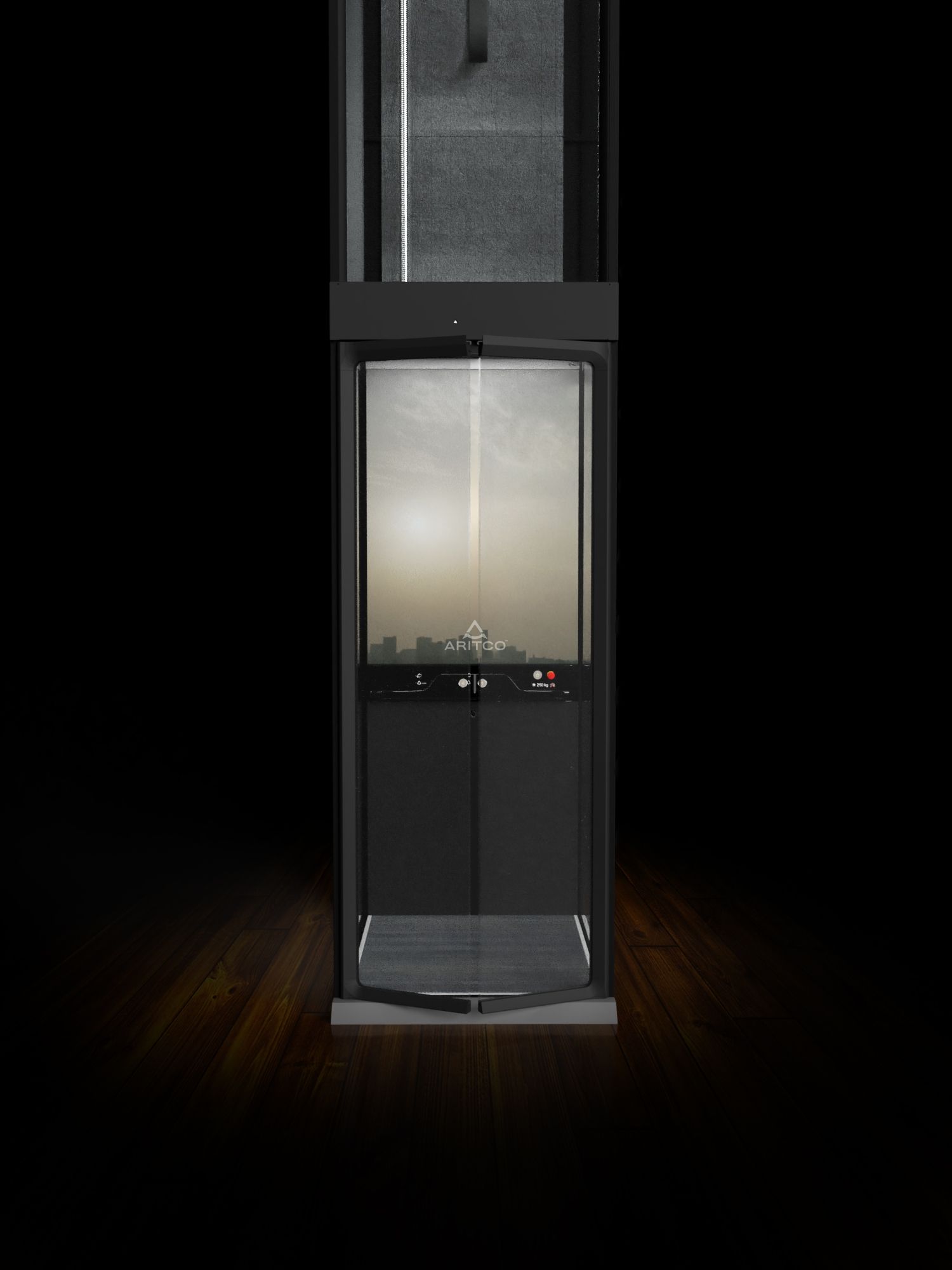 Aritco HomeLift Compact DesignWall Geometric Blue