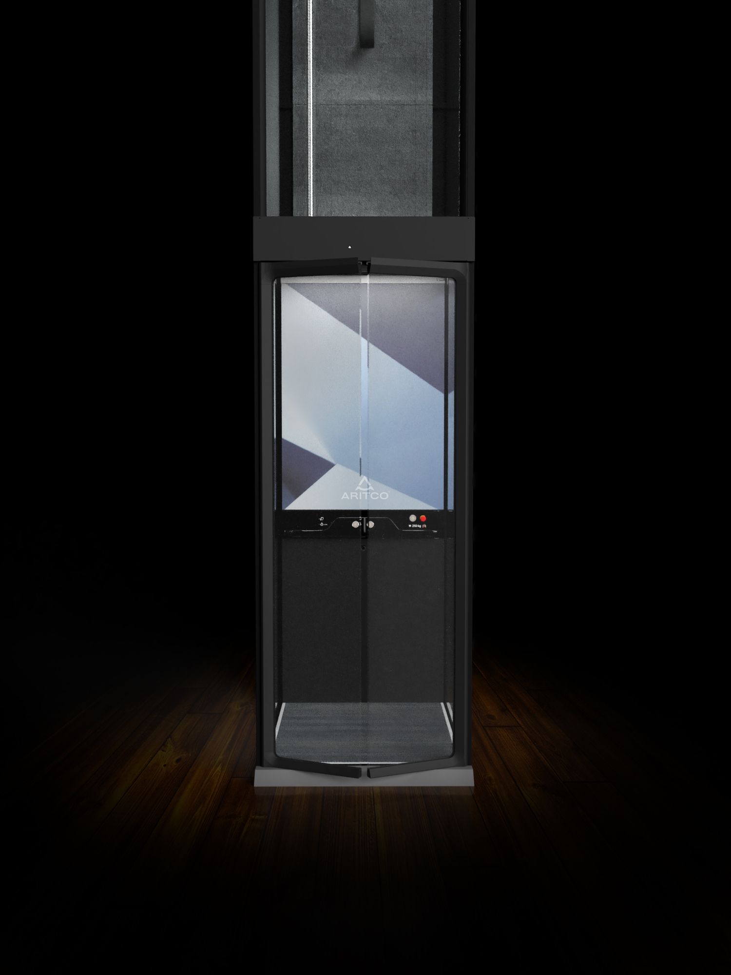 Aritco HomeLift Compact DesignWall Geometric Blue